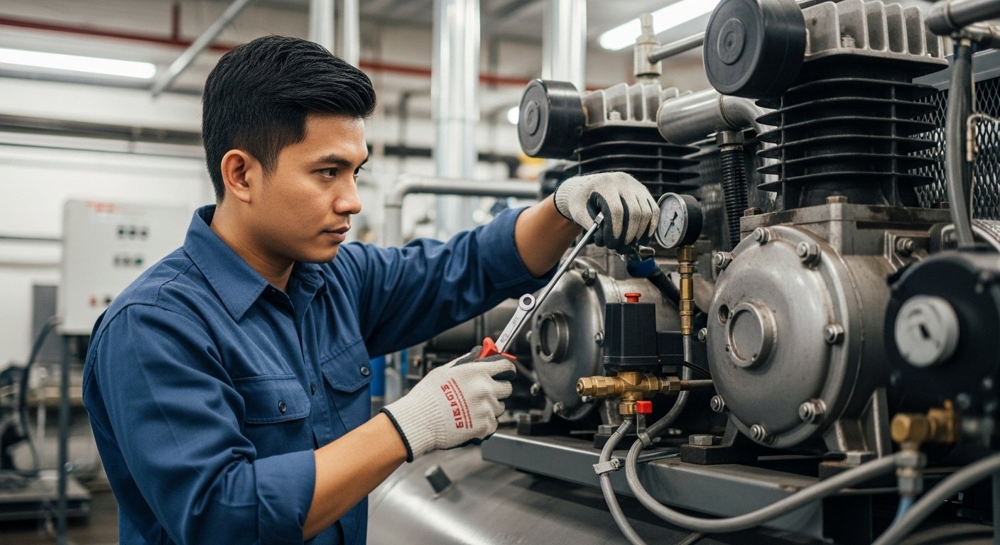 Air compressor services Malaysia: compressor repair and maintenance support