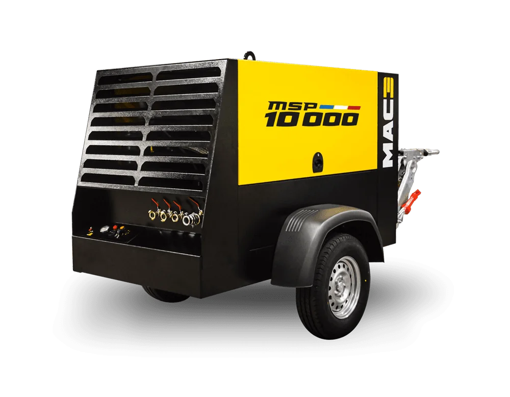 MAC3 MSP10000 portable diesel compressor model reference